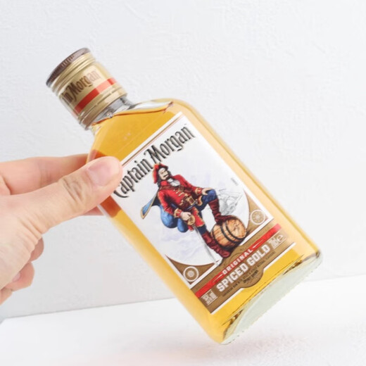 Anderbao 200ml Convenience Store Wein Mischung Wein Version Whisky Wodka Gin Glasflasche Basis Wein Verkostungs Kapitän Morgan Golden Rum 200ml