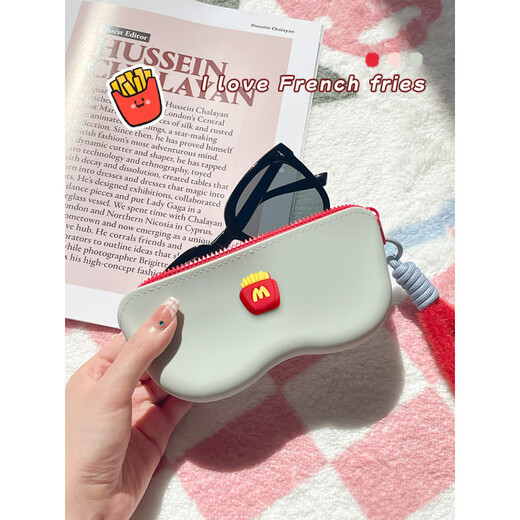 Bolsa de almacenamiento de gafas yuanzu gafas de sol gafas de sol en la bolsa de colgantes a prueba de desgaste por agua Caja de almacenamiento de gafas de gafas anti-presión anti-presión portátil