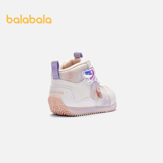 Balabala baby toddler shoes baby shoes stable shoes girls shoes autumn and winter jogging shoes sweet and cute 204423145019
