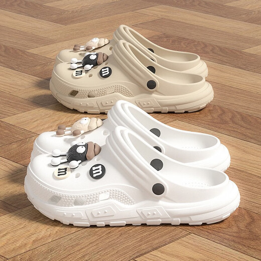 PARK XI CARTOON CARTONIR Chaussures pour enfants pour les garçons en été 2025 Nouveau style pour avoir porté des pieds non glissants et non odorants pour les filles. Modèle biaisé Beige 21 32/33 Longueur intérieure autour de CM