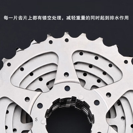 元族105公路电变套件R7170变速套件12速碟刹后拨公路自行车套件 HG500-10飞轮:11-25T