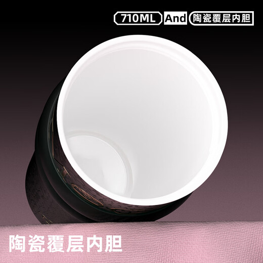 GROOT316不锈钢保温杯送礼女士高颜值吸管水杯便携随行咖啡杯定制礼物 星月女神-白-316内胆礼盒710ml