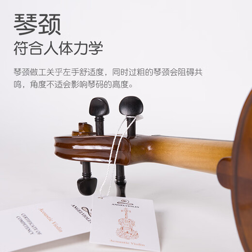 莱斯曼德专业考级演奏小提琴儿童初学成人考级西洋乐器 L008A 4/4