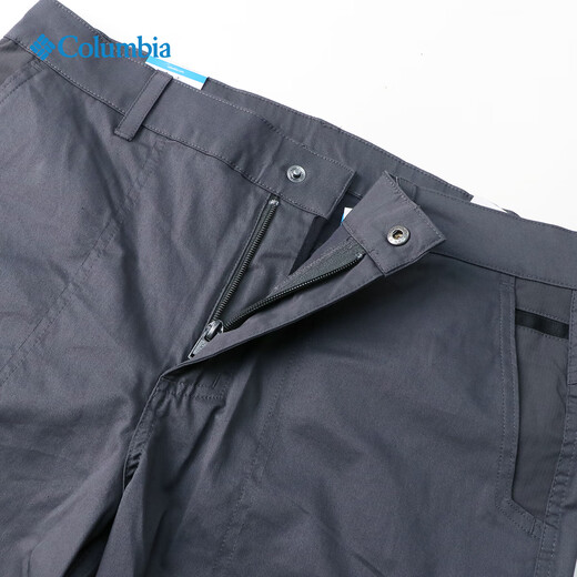 Columbia Columbia Shorts Men's 25 Summer Nuevo Repelente al aire libre Agua al aire libre Sports y pantalones recortados AE9793 011 Black Gray 36