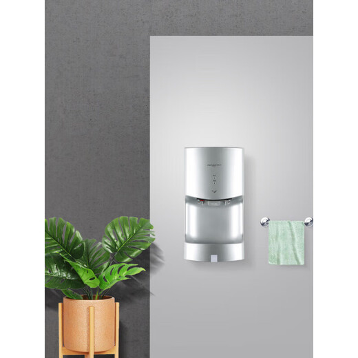 Internet Hansa fully automatic sensing hotel bathroom hot and cold high-speed hand drying hand drying mobile phone hand drying hand drying device 388 3888 white