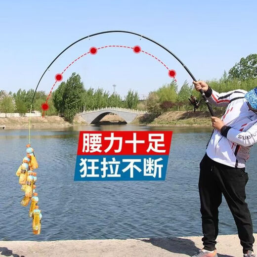 Super hard long-range sea pole set fishing rod rock rod equipment combination fishing rod sea rod road rod fishing rod super light 3m black 14-axis 7000 metal fishing roller set