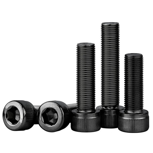 129-grade high-strength fine-thread hexagon socket screws, cup-head fine-thread cylindrical head bolts, M8M10M12 full box, M8*1*16, 380 full threads per box