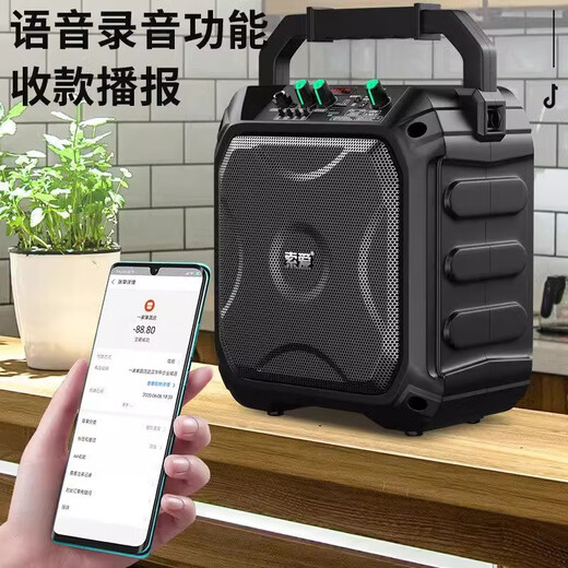 Sony Ericsson (soaiy) Square Dance Audio Bluetooth Speaker Karaoke Outdoor Trolley Performance Dancing Three-Way High Power Large Volume Elimination Portable Wedding Store Stall Collection Amplifier F22 Portable Square Dance Audio Standard Configuration (No Microphone)