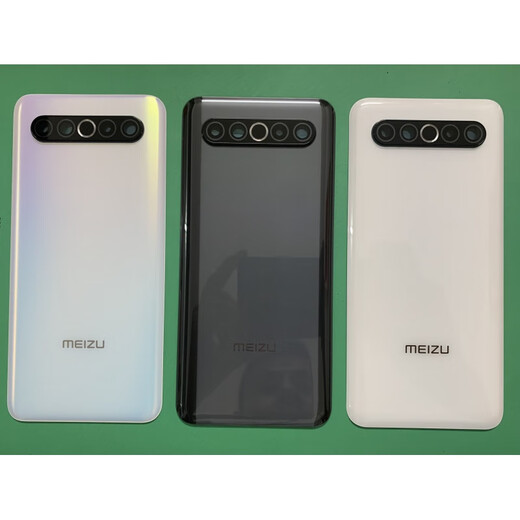 Meizu 17 17pro original back cover AG glass back cover mobile phone back cover battery back cover mobile phone battery cover 17/17pro adapted single back cover (white)