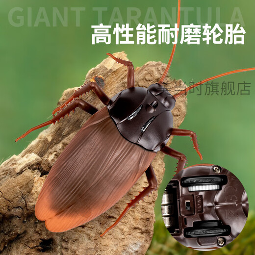 
Remote-controlled animal toys crawling Tik Tok cockroach Xiaoqiang simulates electric bug fake insect creative gift [classic version - remote control centipede] black model 9901+ [upgraded version] Another 24 electronics