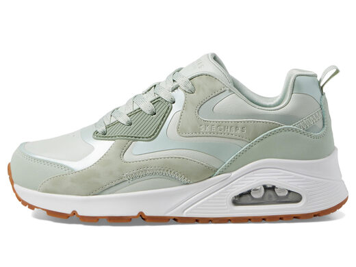 Skechers Girls' Uno Gen1 Color Surge Sneakers, Lilac(Sage) Lilac(Sage) 5.5 Big Kid