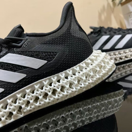 阿迪达斯 （adidas）休闲鞋男鞋2024夏季新款运动鞋4DFWD 4打印减震舒适透气跑步鞋 GX9249 45 (280mm)