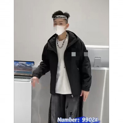 Shantou Lincun Assault Clothes Bird Family's ancestor same style mountaineering clothing windproof and waterproof 9902/A2666 blue 4XL 160-190 blue XL100-120