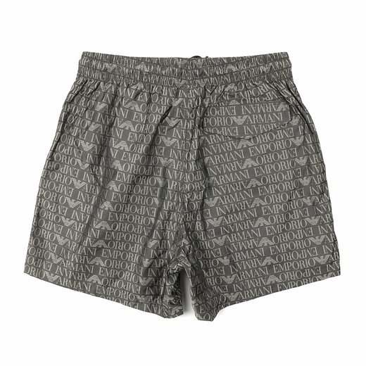 Armani / Armani Ea Men's Old Flower Eagle Mark Mark Beach Pantals décontracté shorts EM000583 AF12352 Blue foncé FB208 L