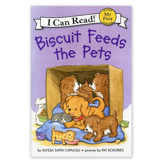
Biscuit Dog Series: Biscuit Feeds the Pets Imported Original English Picture Book Primary School Teaching Assistant