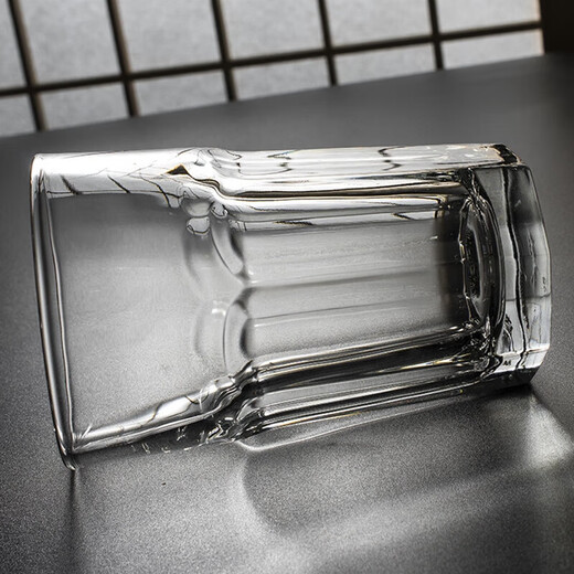
Feihuan glass cup, star anise cup, thickened large beer cup, milk tea, cold drink cup, Pizza Hut home high-temperature resistant water cup, 470ml (15256)