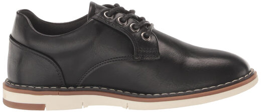 Steve Madden Boys' Shoes Tom Oxford Shoes, Black//White Black//White 2 Little Kid