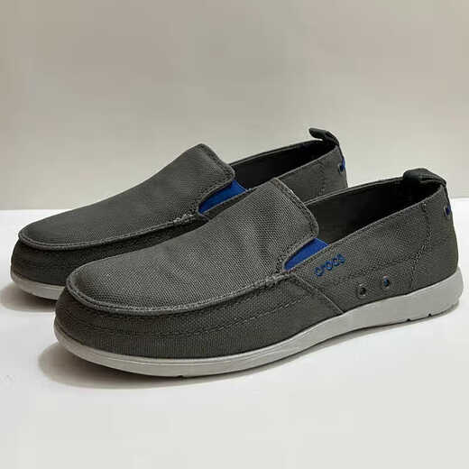 Carlochi Crocs Новый стиль Vollu Men's Canvas обувь повседневная обувь без скольжения на однофутов