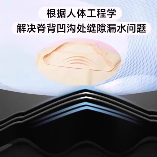 Yansitai Natación Calzoncillos impermeables Natación en aguas termales para mujeres Ropa interior de natación de silicona privada Baño y período menstrual Pantalones impermeables Mujer Talla M (Negro) Recomendado 90-120 Jin Jin es igual a 0,5 kg