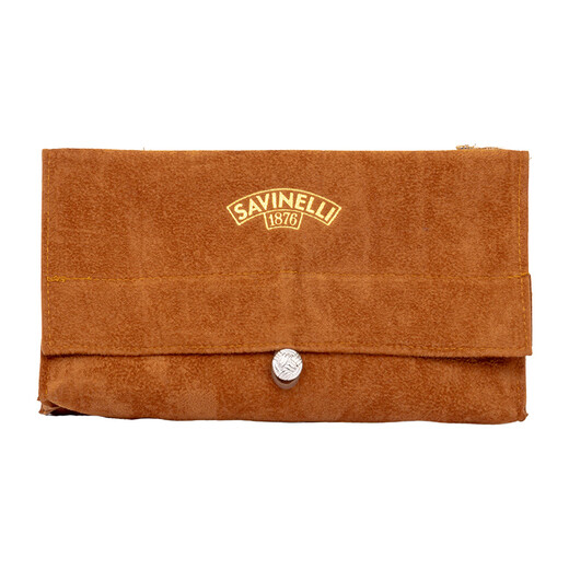 Savinelli Button Velvet Tipe Sack T675 Портативный многоцелевой мешок для хранения труб итальянские аксессуары с сигарет коричневый табак