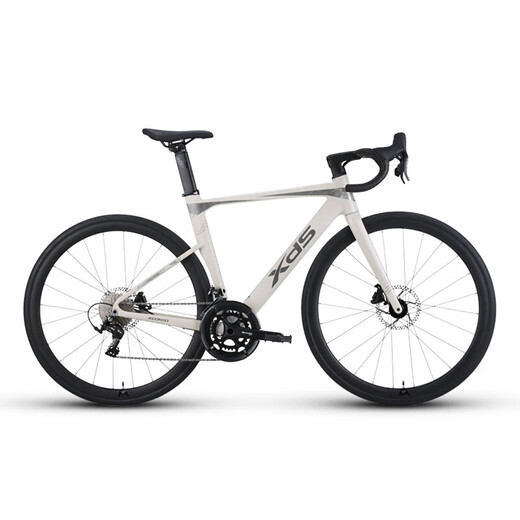 Xidesheng (XDS) [Wu Lei Recomendado] Bike de carretera AD300 Carril de 18 velocidades Fitness Sports Road Bike 25 White Snake-El envío de vehículos enteros 480 mm