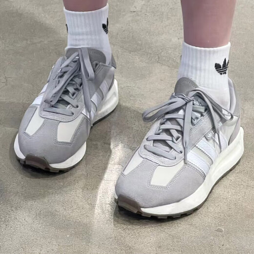 阿迪达斯（adidas）三叶草男鞋女鞋2025夏季新款RETROPY E5老爹鞋情侣运动复古休闲鞋 GY9922灰/深灰 41 (255mm)