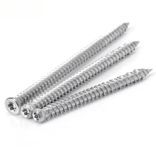 XMSJ Tornillo de egoño T30 T30 Blossom Groove Hexagon Tornillo Hexagon de hormigón alemán Puerta y ventana Tornillo de instalación 410 Cabeza grande 7.5*12250 piezas
