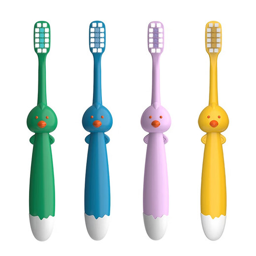 [Super fine soft bristles] Super cute children's cartoon toothbrush 3-12 years old gum protection teeth protection 3D three-dimensional cleaning toothbrush soft bristles children's soft bristles 2 pieces