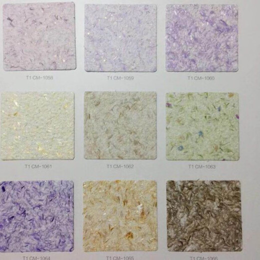 
Mulin Yan Wall Clothes T1 Series Plant Fiber Mud TV Background Living Room Bedroom Relief Waterproof Self-brushing 1000g 1047 Wallpaper Only