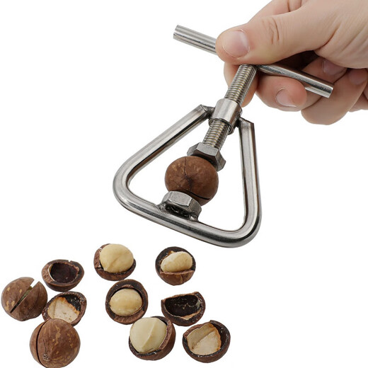 Nut opening tool walnut almond macadamia nut shell opener fruit opener stainless steel nut clamp tool stainless steel tightening size opener