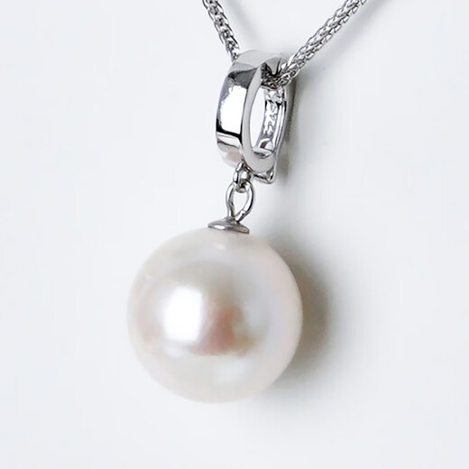 DL 1998 Fat Donglai same style Edison pearl pendant Zhi Luxury Summer Ningtian l natural fresh water large dot highlight buckle 11.5-12.5mm/silver inlaid buckle does not include chain