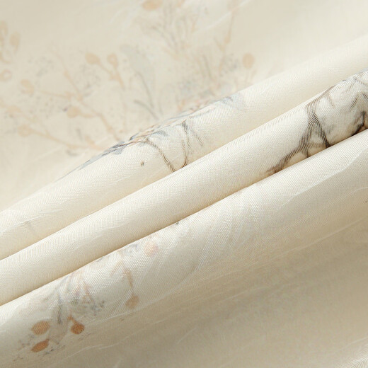 Wancaoyi shopping mall same style mood literature and art 2025 summer new set H06600521 beige S