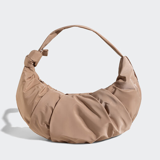 Adidas clover Frauenbeutel SHDR -Tasche 3,0 l Klassischer praktischer großer Wolkenbeutel Sportarten Umhängetasche Ka9272/warme Sandfarbenkapazität: 8 Liter 27 cm 49 cm