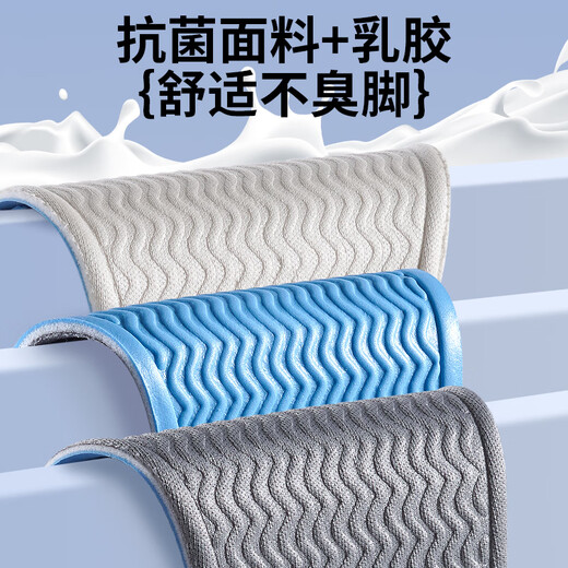 Footprint Tribal Summer Ice-Sensing-Einlegesohlen für Männer barfuß barfuß können mit 7A-Grad antibakterieller Deodorisierung schweißabsorbierend und atmungsaktiv und ohne Verknüpfung, weiche und bequeme Frauen 3 Doppelpackungen-weiß] 7A-Antibakterielles-Deodorisierung 4142 Größen