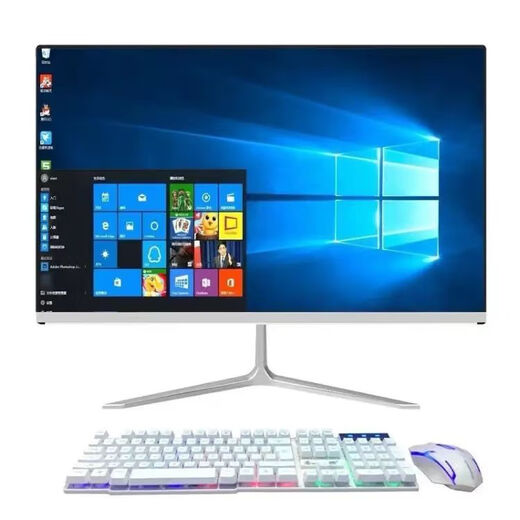 All-in-one computer Core i7 quad-core high-frequency commercial desktop office home game design online class entertainment 20/22/24/27-inch 2k HD complete set 1 20-inch Core i7 quad-core/8G/256G solid state quasi-new