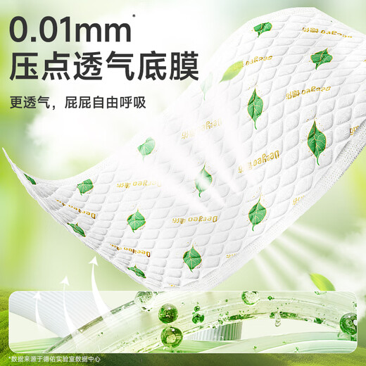 Deyou Urin-Separator-Pad Baby Urin-Separator-Pad Einweg-Urin-Separator-Pad Neugeborene Baby Matratze Atmungsfreie Pflegepad M Code 32 Tabletten [2-5 Monate 33*45 cm]