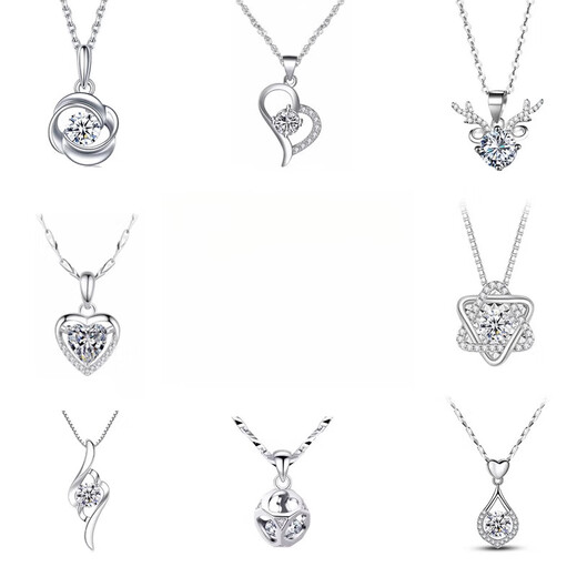 DL 1998 Fat Donglai same style platinum pendant PT950 women's necklace single pendant platinum clavicle chain single pendant not 30 sunflower single pendant