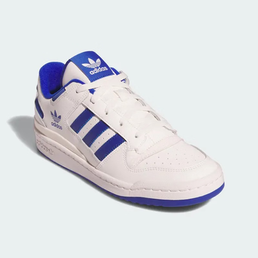 阿迪达斯 （adidas）休闲鞋男鞋女鞋 2025新款夏季三叶草运动鞋Forum Low低帮板鞋 白蓝829 35.5