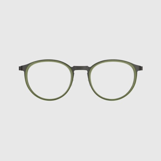 
LINDBERG Lindberg glasses frame men's full frame round ultra-light titanium frame myopia glasses frame women can wear lenses to give gifts 9767 9767-U9/K175