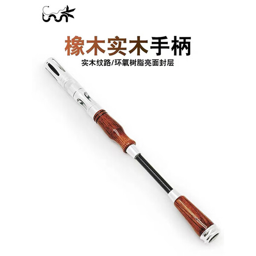 Weihe Fischereiausrüstung Neu verbessertes tragbares, großputzige Stangenvariable Mikro-Purable Long-Popular-Sinking Luer Retro Fischerrad Griff 2,02 m C653ml-F Winchester