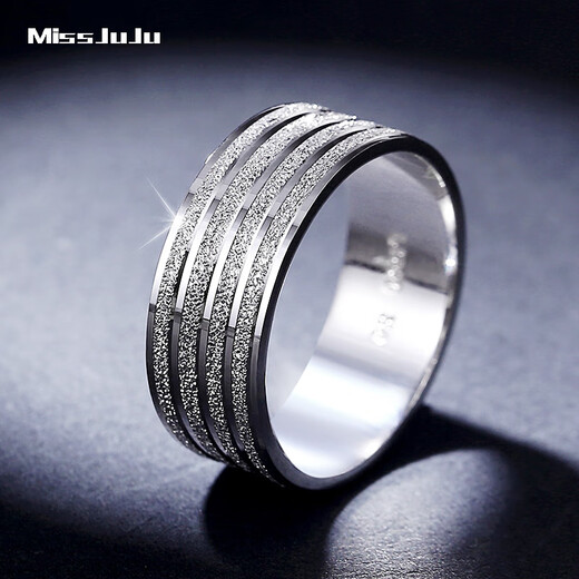 Miss JuJu pt950 platinum ring for men, solid wide platinum ring, live ring, domineering ring, free engraving, please contact customer service for details