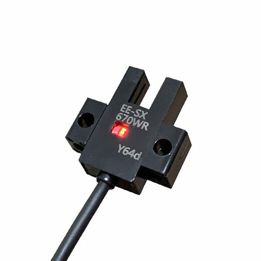 ZKHEU-Schlitztyp Photoelektrischer Schalter mit Draht EE-SX670WR/671/SX672A/673/SX674/675/7 EE-SX672WR NPN-Erfassungslöschanlagen-Indikatorlicht 1 Meter Standard Spot