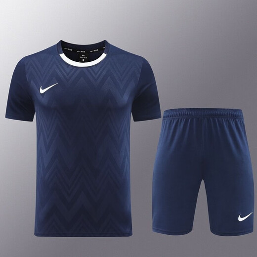 NBA Kids-nike Sports Nouveau entraînement de football d'athlétisme fonctionnant à sèche rapide Sports secs à manches courtes Shorts de sport Nike Nd06 Color Lan Shorts Set Nike S