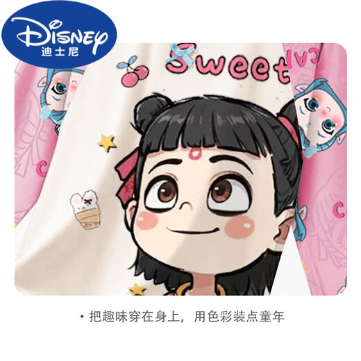 迪士尼（Disney）女童睡衣莫代尔儿童长袖大童亲子母女孩家居服哪吒2025新款春秋季 2M--ST-12140 170 14码(130-140)cm