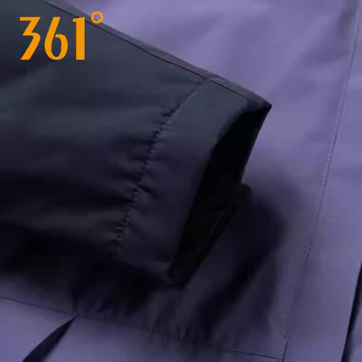 361 Yuping Technology Fleece Trench Coat Jacket 25 Autumn and Winter New Style Fleece Soft Shell Outdoor Off-Road Charge Wind Coat Women Frost White S