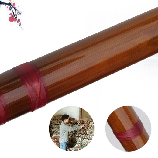 
Mr. Guanzi's brand performance bass flute hand-tuned bamboo flute direct sales video audition recording, big drop in two sections
