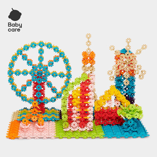 Babycare Children's Snowflakes Bausteine Spielzeug Einfügen Bausteine großgroß