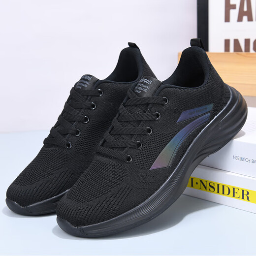 [Strong Factory] High-quality version of cold stick sneakers for men and women, comfortable soft sole lightweight sneakers for LZ1699 all black 40