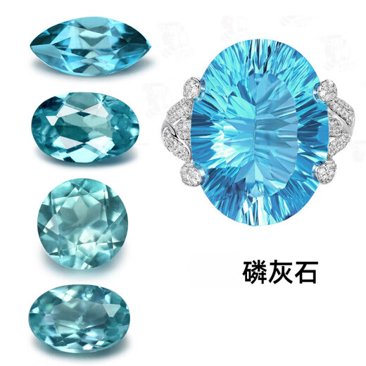 DL 1998 Chinese Valentine's Day gift source manufacturer supplies natural apatite gemstone loose crystal