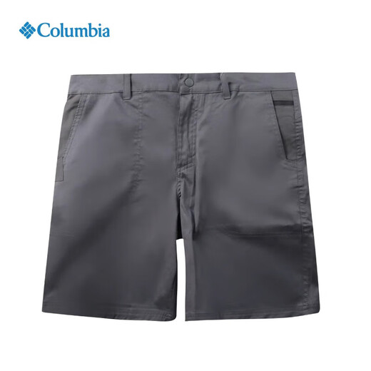 Columbia 25 spring and summer new Columbia men's outdoor breathable sports and casual shorts AE9793 011 black grey 34